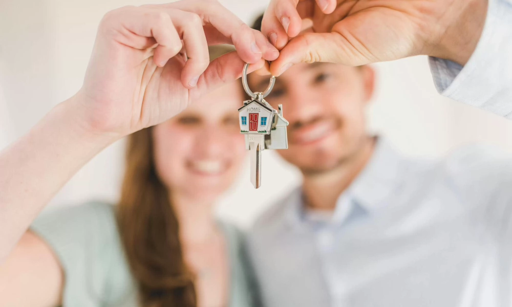 Sleutels voor nieuw huis